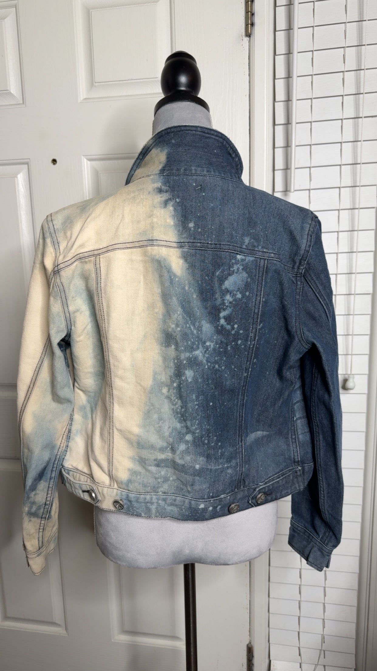 Denim two tone jacket