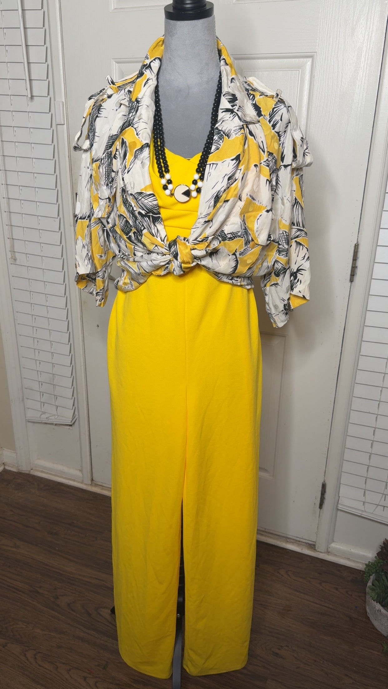 3pc jumpsuits & vintage top