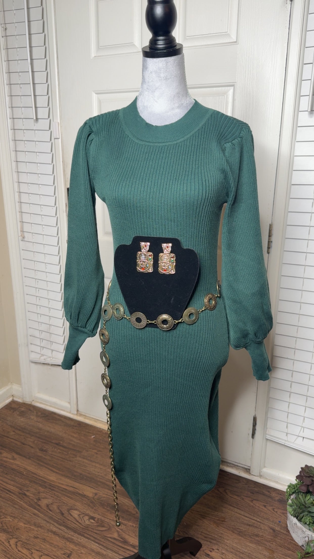 3pc Dress & Accessories