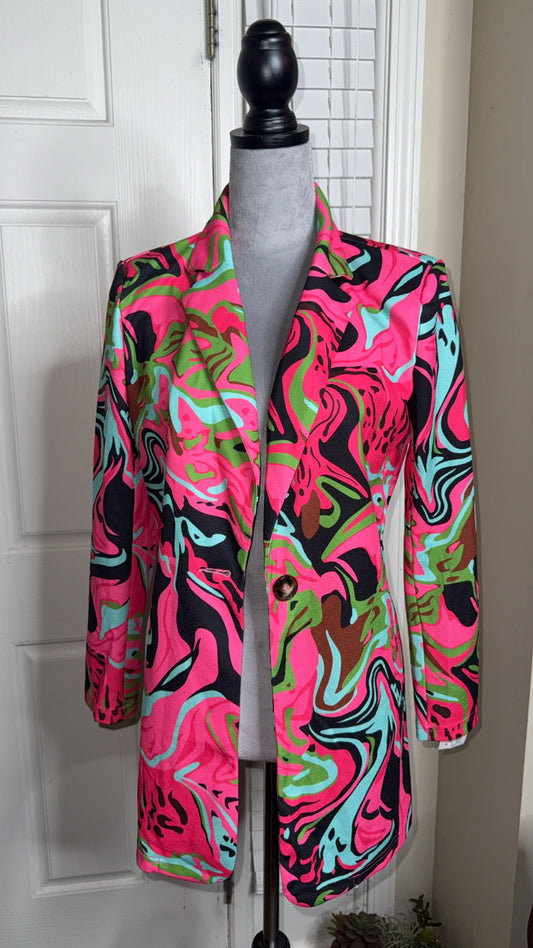 Multi color blazer