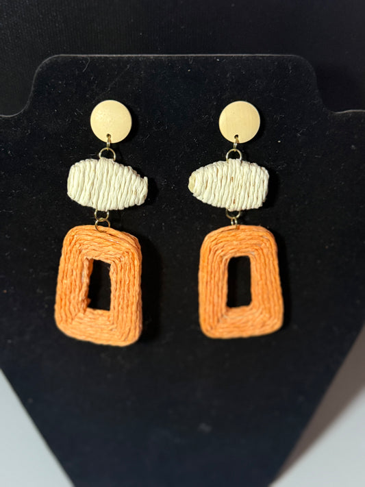 Women long earrings