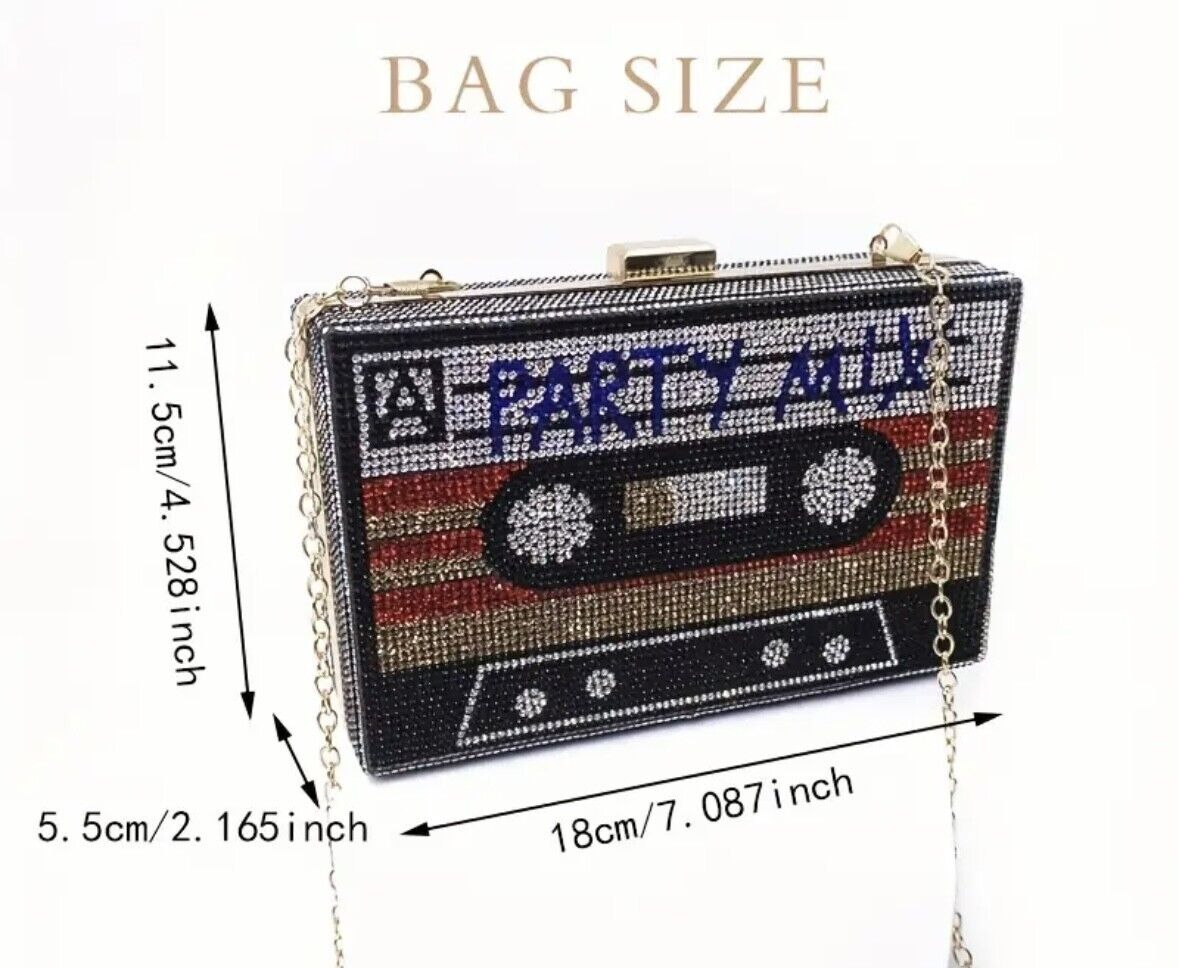 Rhinestone Clutch “Party Mix”