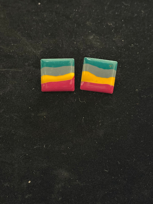 Vintage post back earrings