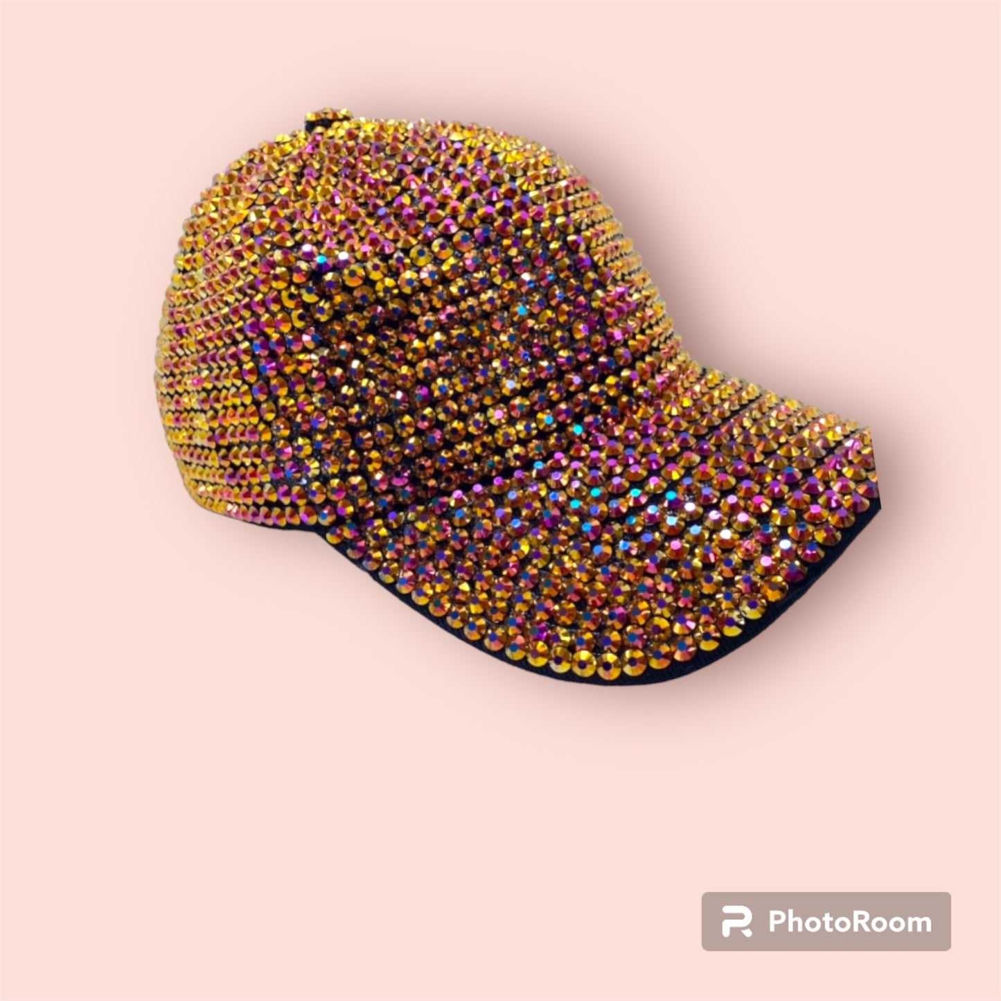 RHINESTONE CAP