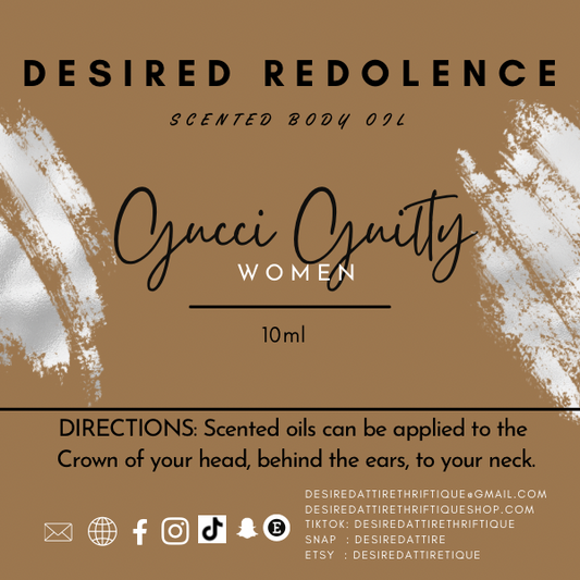 DESIRED REDOLENCE-GUCCI GUILTY (women)