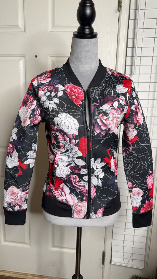 BEBE floral jacket