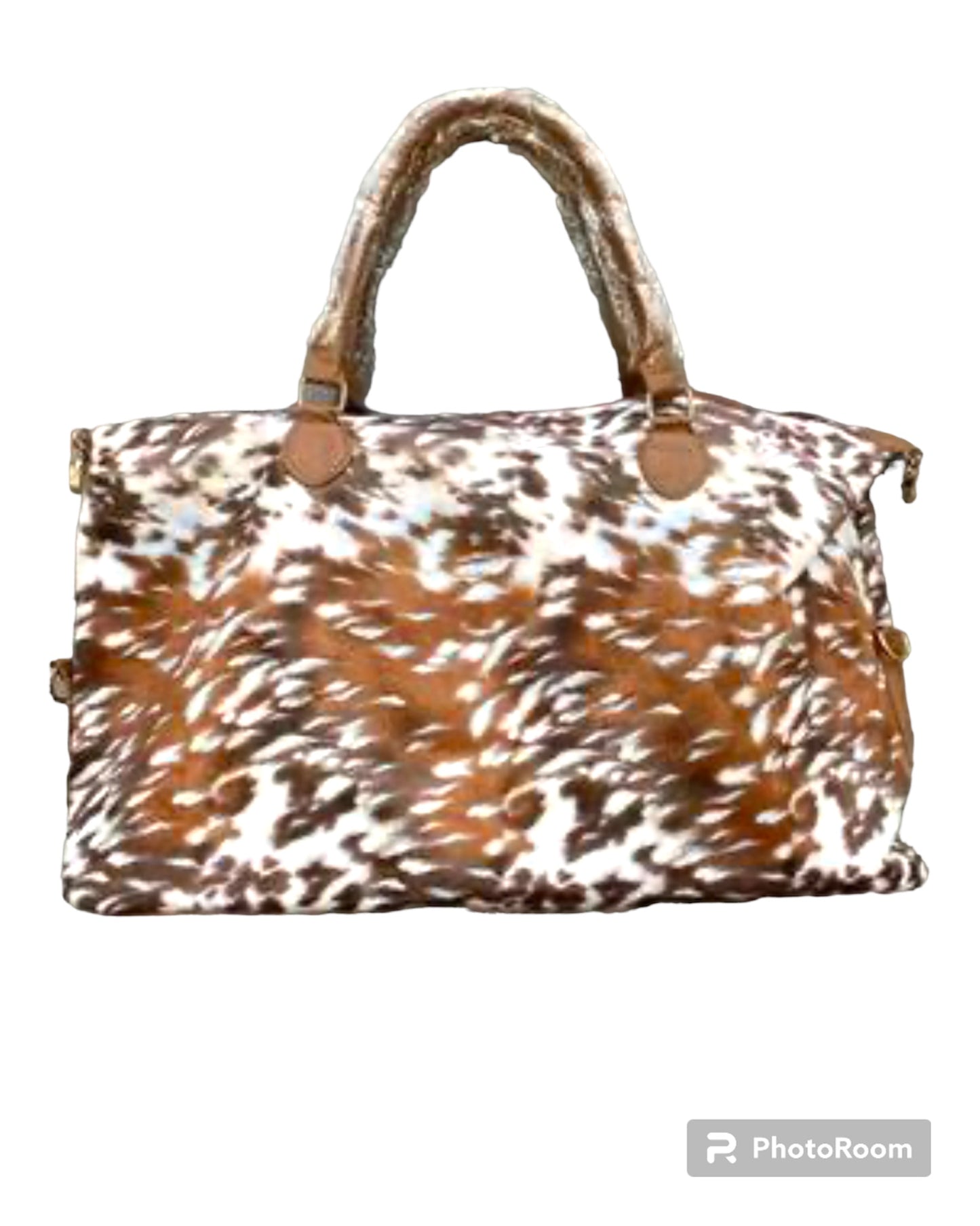 NEW! Deer print weekender bag