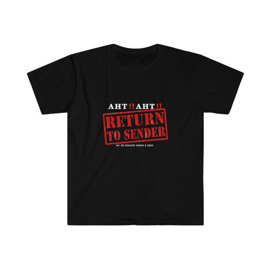 RETURN TO SENDER Unisex Softstyle T-Shirt