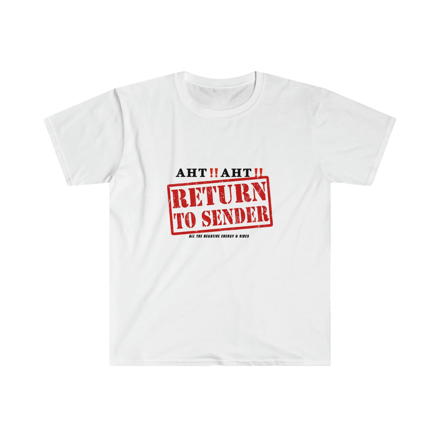 RETURN TO SENDER Unisex Softstyle T-Shirt