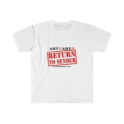 RETURN TO SENDER Unisex Softstyle T-Shirt